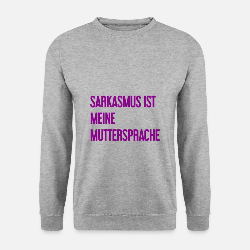 Sarcasm Pro - Unisex Sweatshirt - salt & pepper
