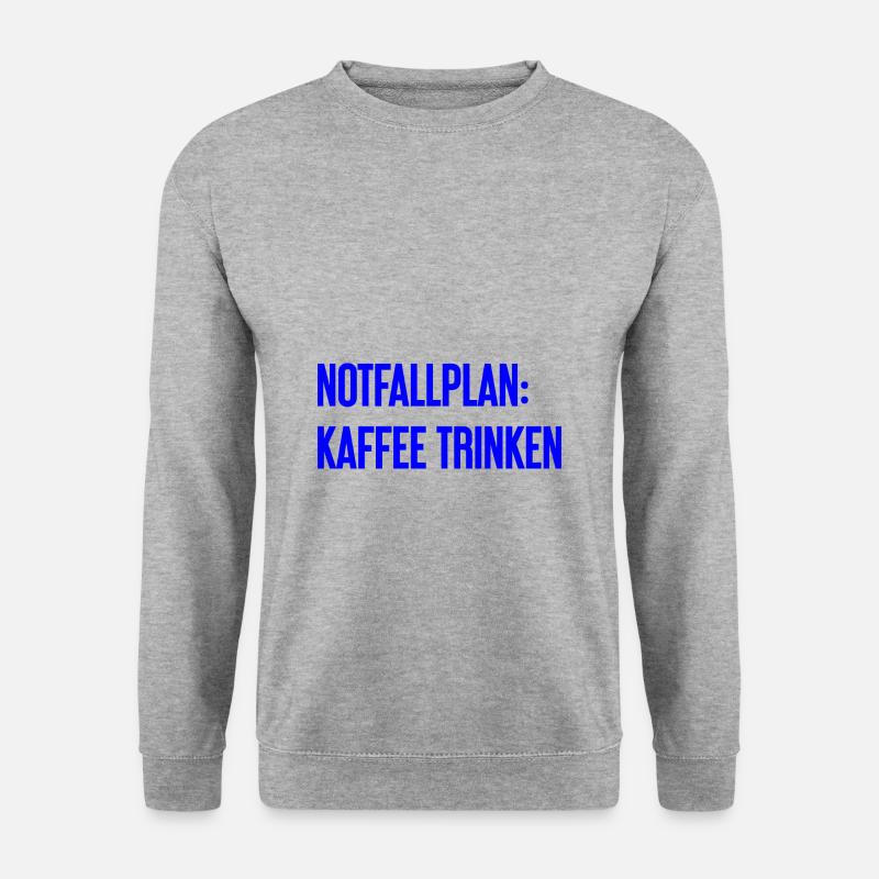 Coffee Contingency Plan - Unisex Sweatshirt - salt & pepper