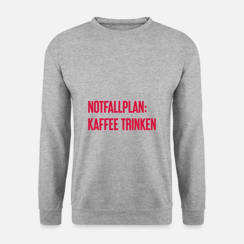 Coffee Contingency Plan - Unisex Sweatshirt - salt & pepper