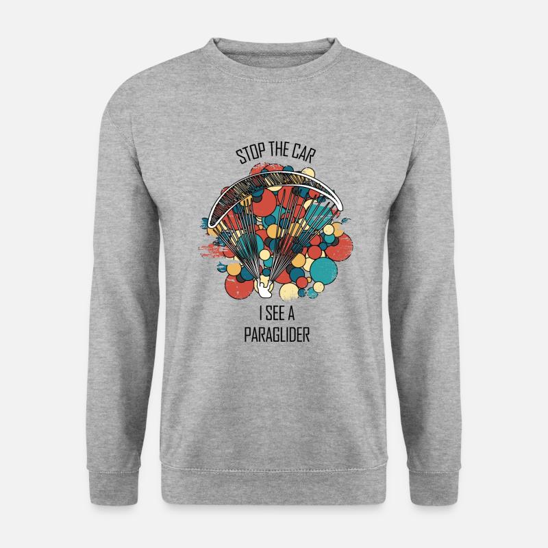 Paragliding Gleitschirm Paragleiter Paraglider - Unisex Sweatshirt - salt & pepper