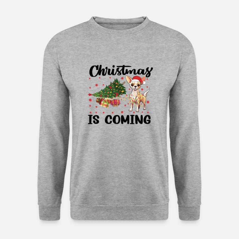 Christmas Is Coming Dog Version - Unisex Sweatshirt - salt & pepper