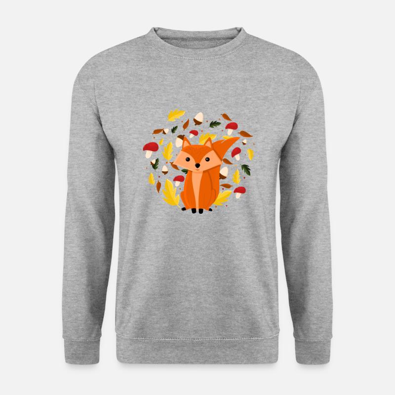 fox autumn - Unisex Sweatshirt - salt & pepper