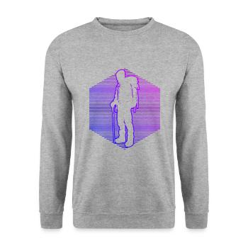 Climbing Bouldering Bouldering Women's Bouldering - Unisex Sweatshirt - salt & pepper - Front - Alina (178cm) & Michal (187cm)