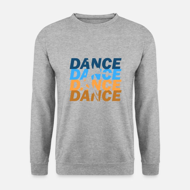 Tänzerin - Unisex Pullover - Weißgrau meliert