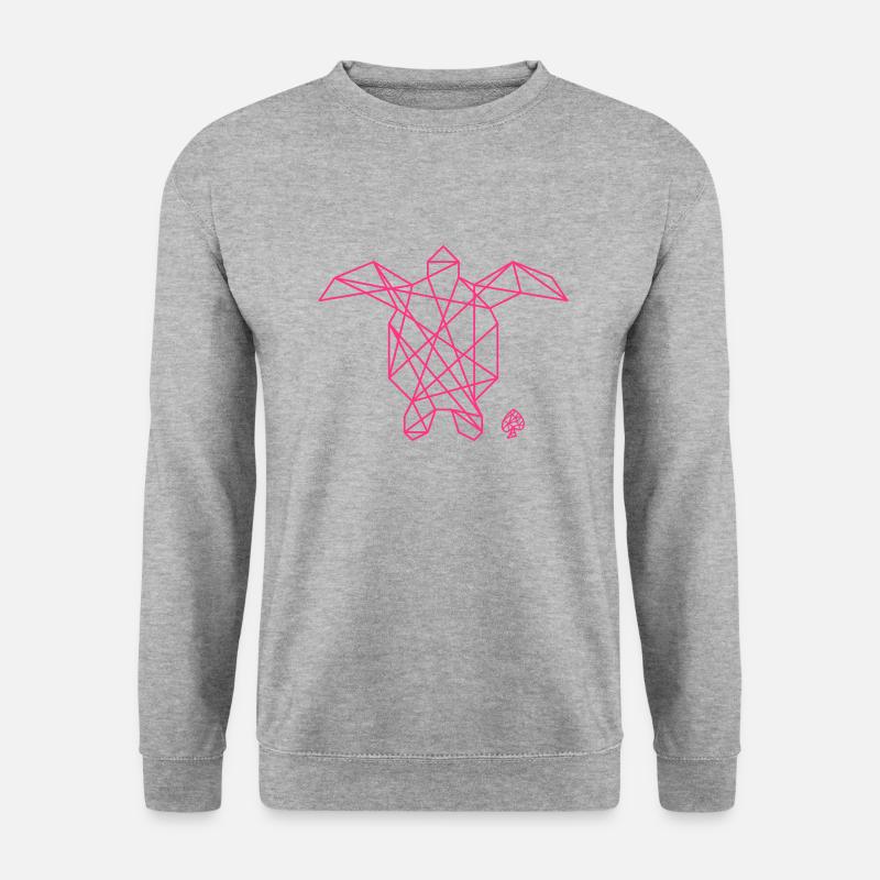 Shapes - Tortuga - Unisex Pullover - Weißgrau meliert