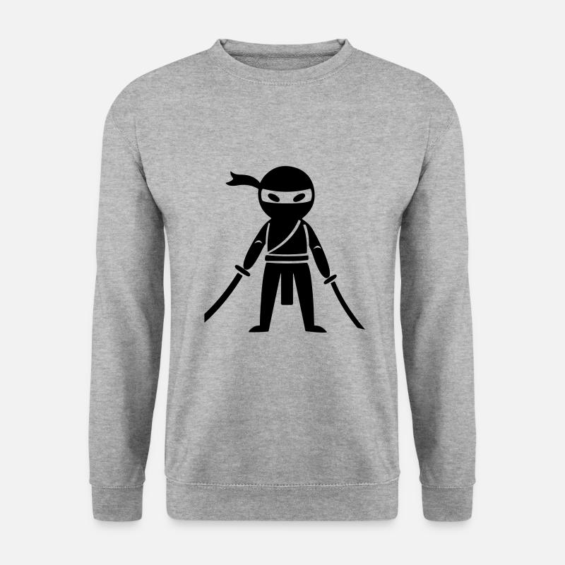 Ninja Samurai - Unisex Sweatshirt - salt & pepper