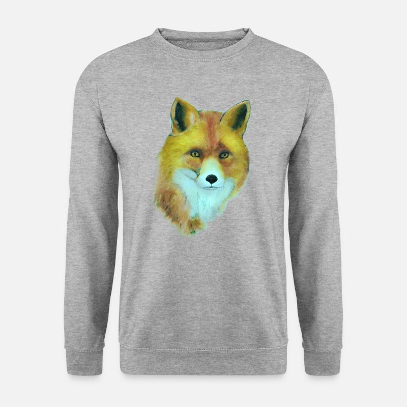 Fox - Unisex Sweatshirt - salt & pepper