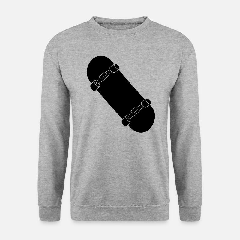 Skateboard - Unisex Sweatshirt - salt & pepper