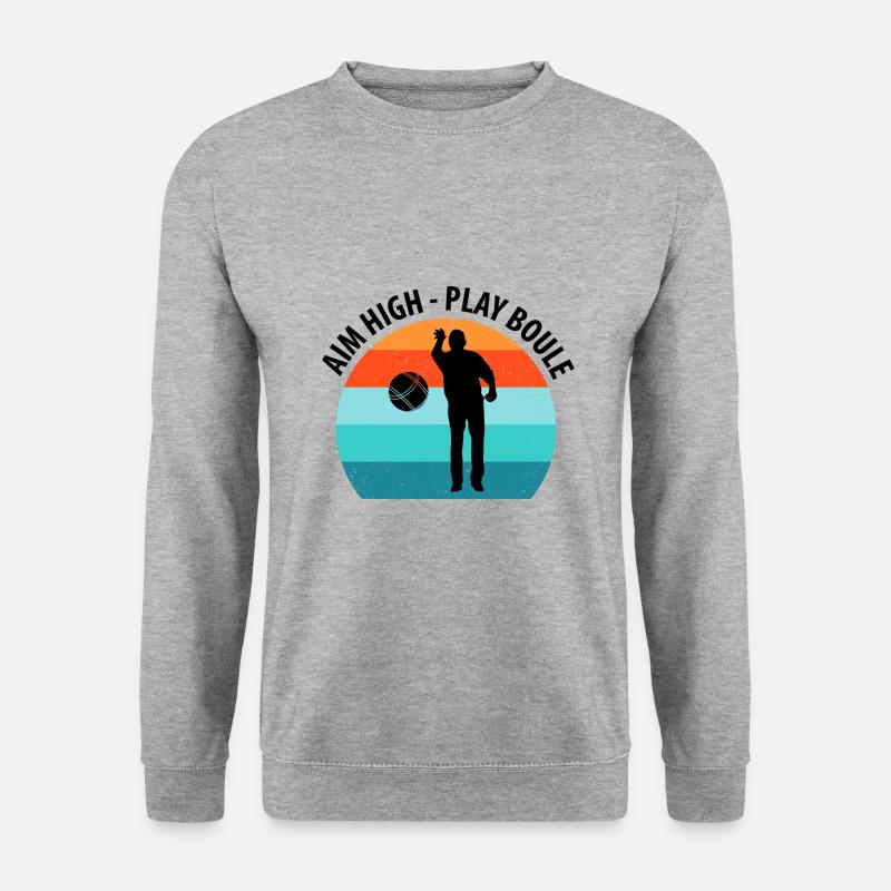 Boule Petanque Boccia Boules - Unisex Sweatshirt - salt & pepper
