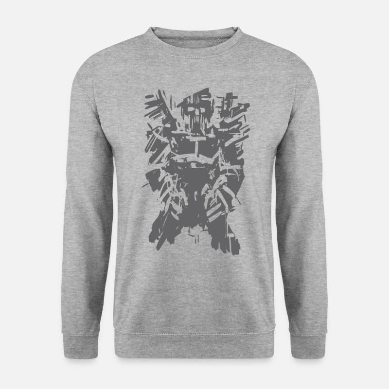Samurai Tribal - Unisex Sweatshirt - salt & pepper