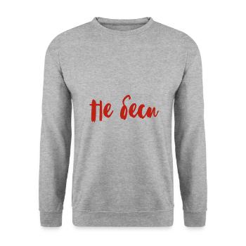 Ne me dérangez pas de dire pour les femmes russes - Sweat-shirt Unisexe - gris chiné - Devant - Alina (178cm) & Michal (187cm)