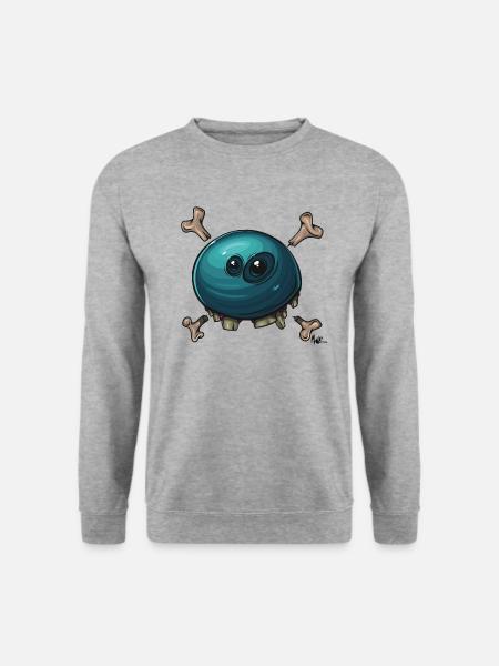 SufferTheNasty[00110011] - Unisex Pullover - Weißgrau meliert