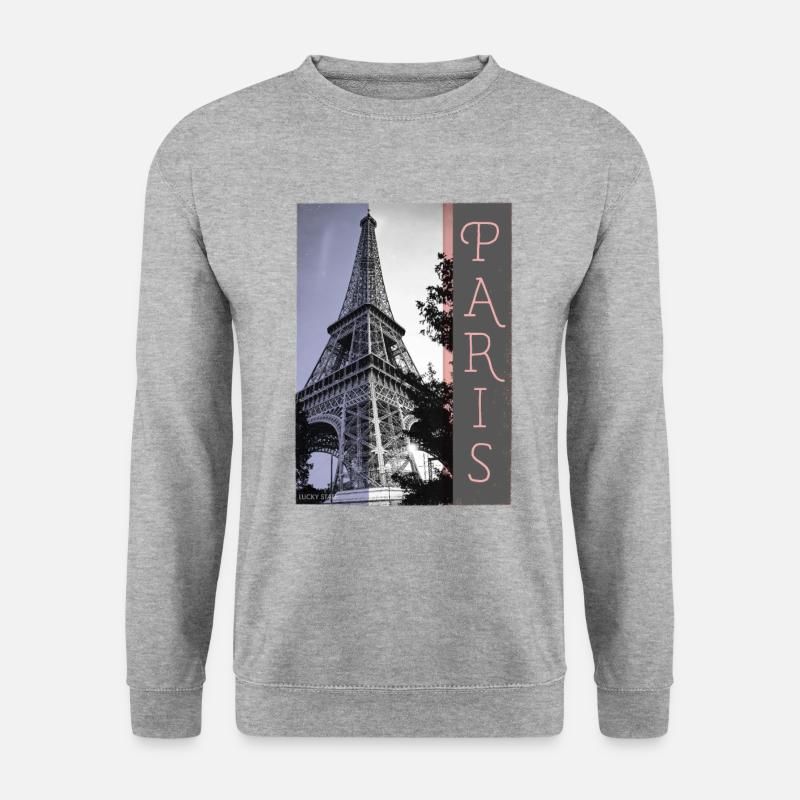 Paris Eiffel Tower - Paris - Unisex Sweatshirt - salt & pepper