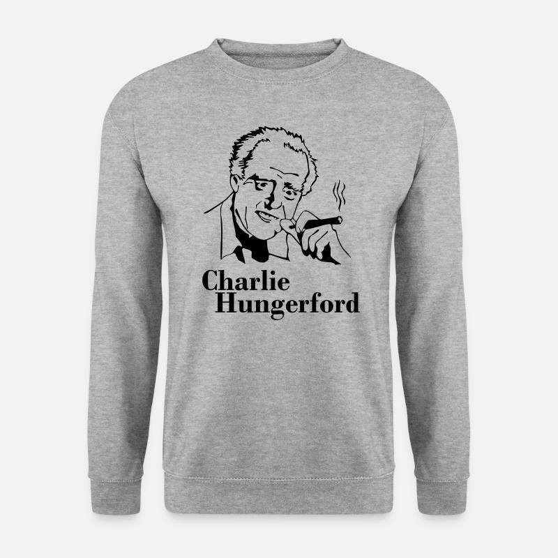 Charlie Hungerford 2 - Unisex Sweatshirt - salt & pepper