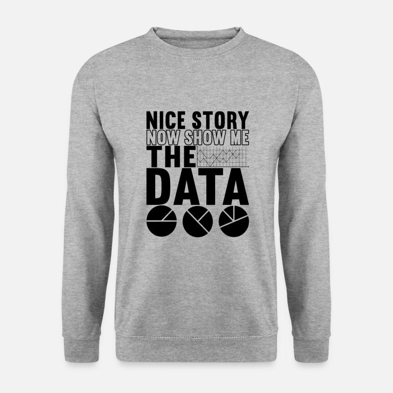 Data Scientist Data Analyst - Unisex Sweatshirt - salt & pepper