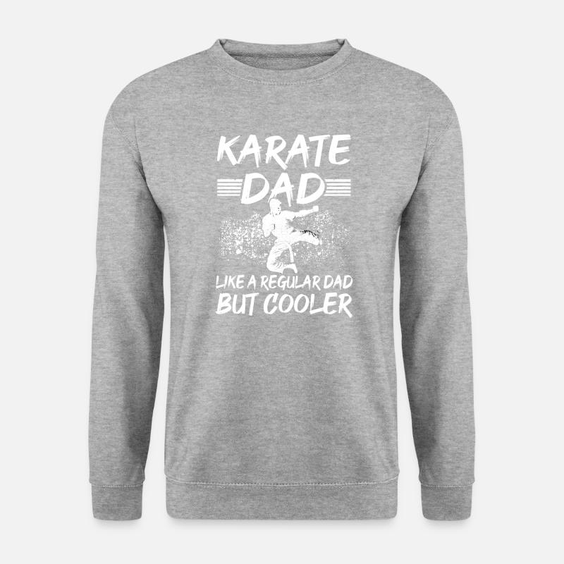 Karate Dad - Unisex Sweatshirt - salt & pepper