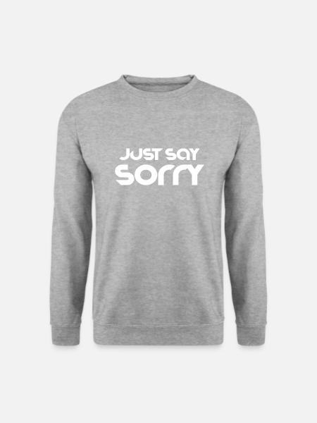 Saying text slogan cool - Unisex Sweatshirt - salt & pepper