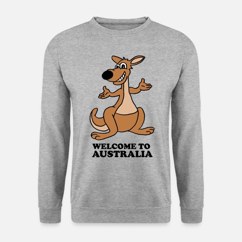 kangaroo - Unisex Sweatshirt - salt & pepper