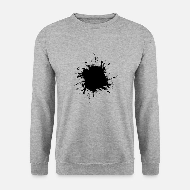 Stain paint splashed dirt dirty - Unisex Sweatshirt - salt & pepper