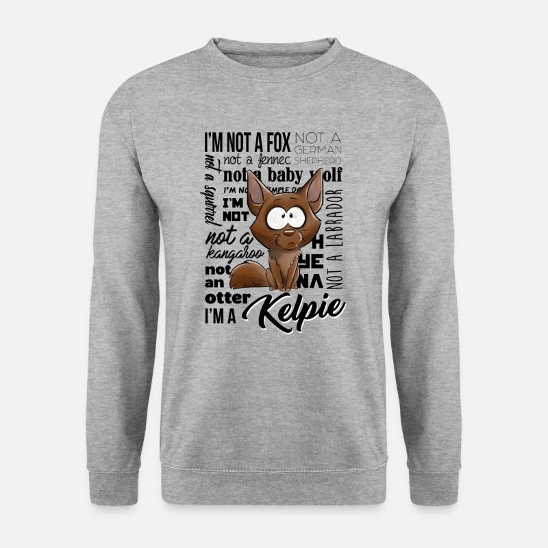 I'm a Kelpie - Unisex Sweatshirt - salt & pepper