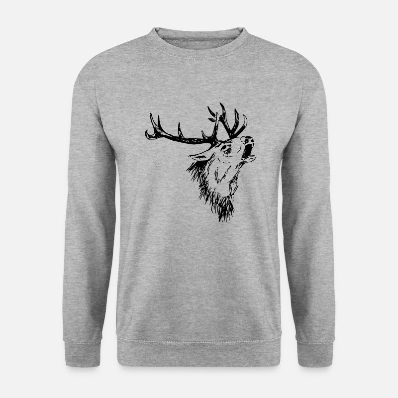 deer - Unisex Sweatshirt - salt & pepper