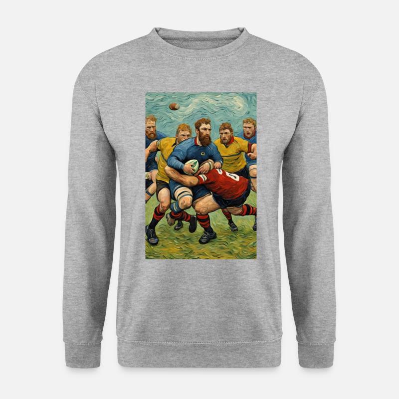 Unexpected Referee in Action - Unisex Sweatshirt - salt & pepper