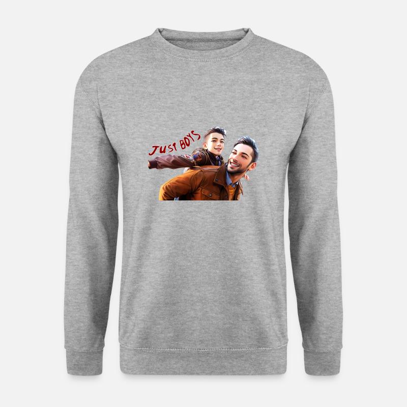 Just Boys - Einfach Jungs - Unisex Sweatshirt - salt & pepper
