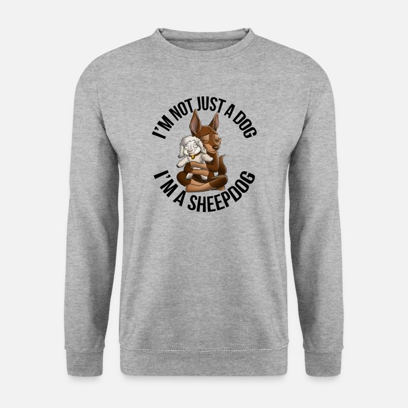 Kelpie Mouton Chocolate Fire - Unisex Sweatshirt - salt & pepper