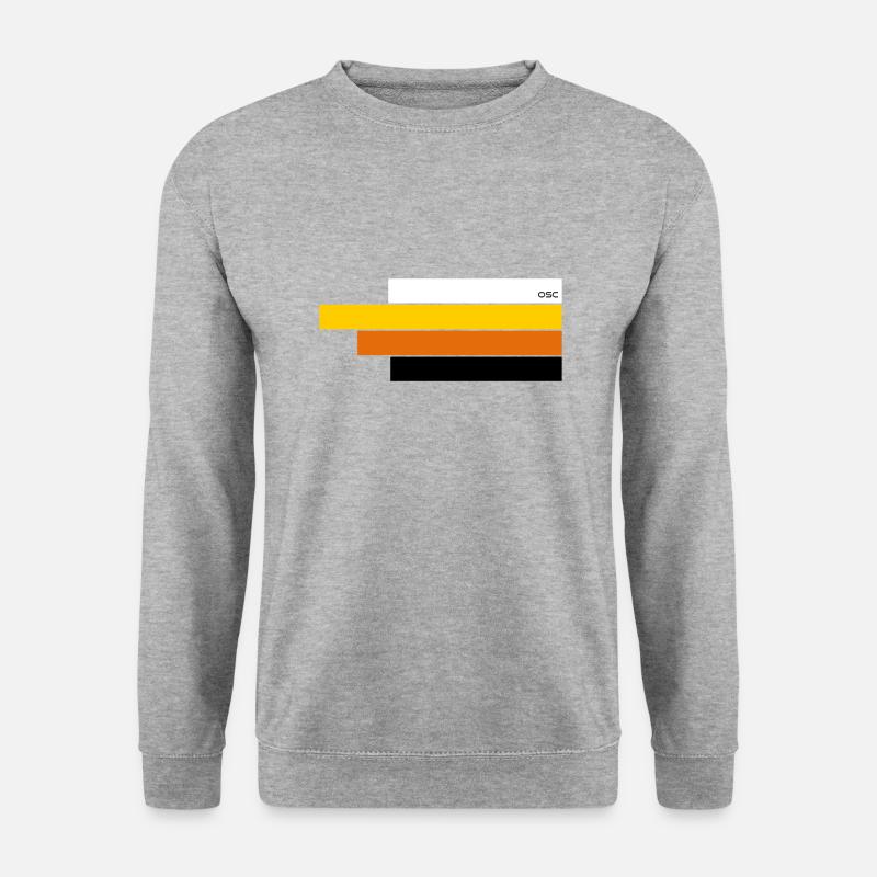 OSC 470 Stripe - Unisex Sweatshirt - salt & pepper