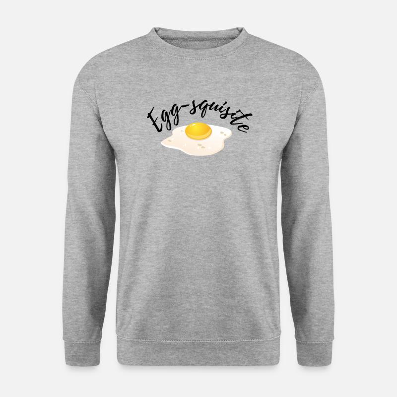 Egg-squisite - Unisex Sweatshirt - salt & pepper