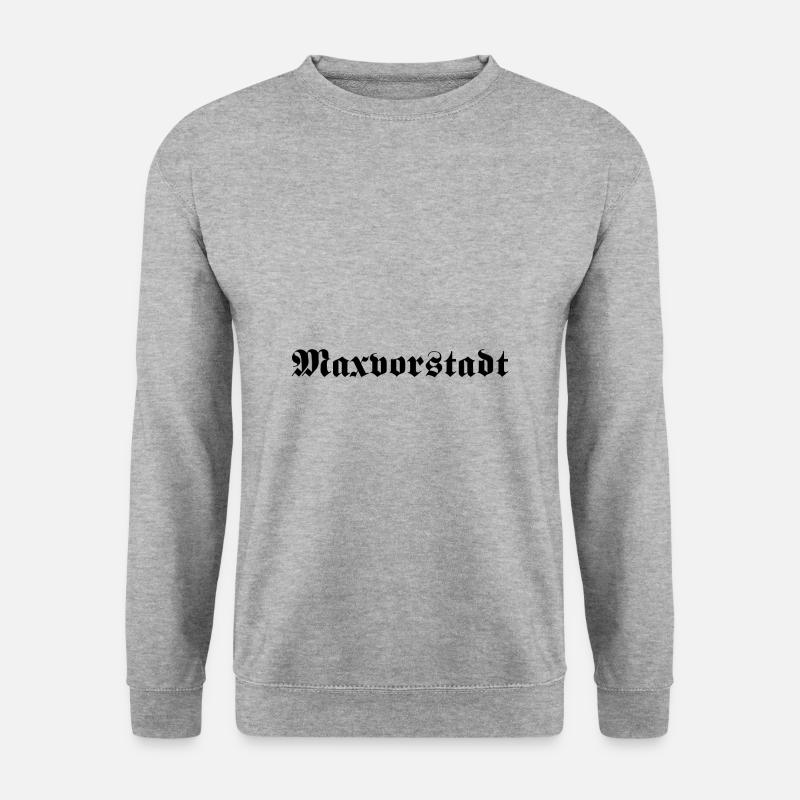 Maxvorstadt - Unisex Pullover - Weißgrau meliert