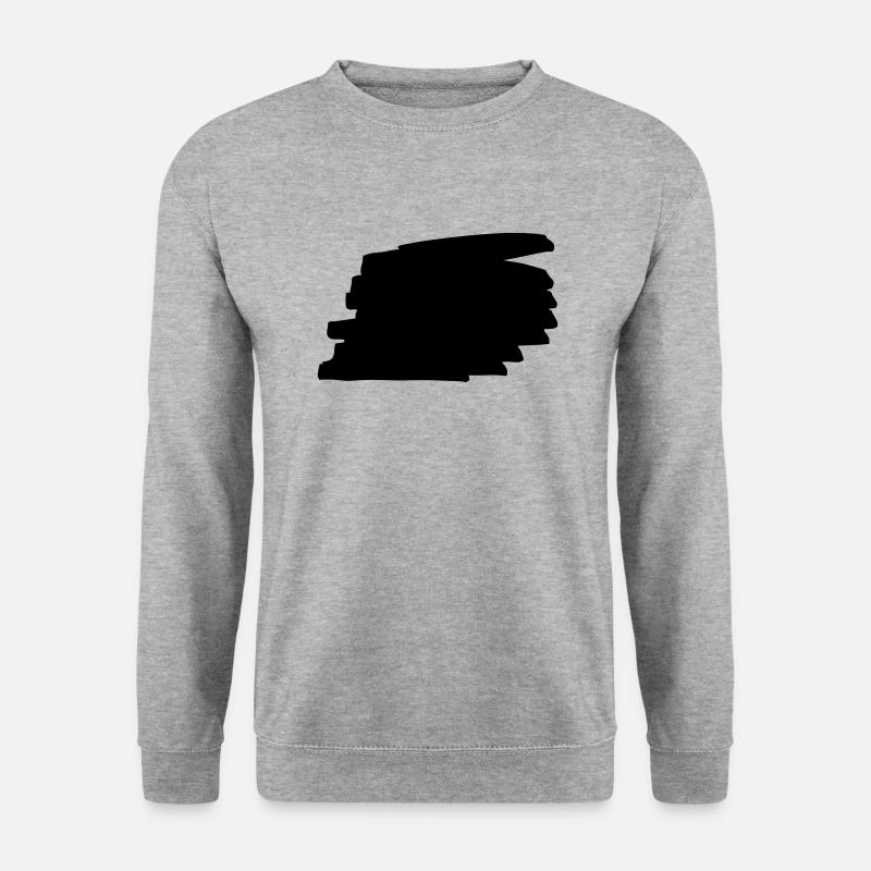 Formen Hintergrund - Unisex Pullover - Weißgrau meliert