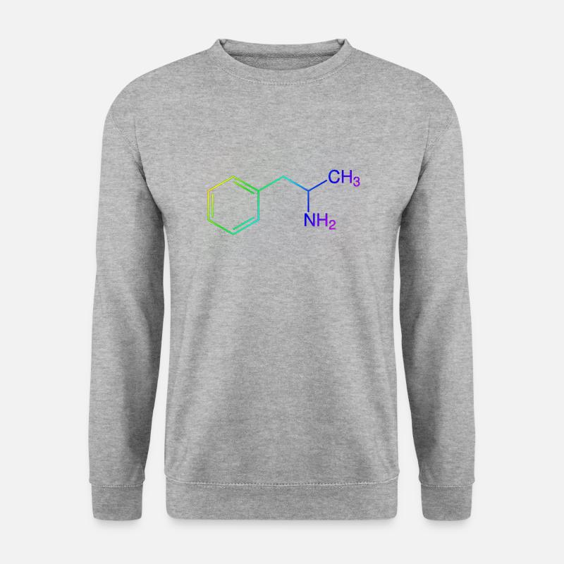 Speed Amphetamin Pepp - Unisex Pullover - Weißgrau meliert
