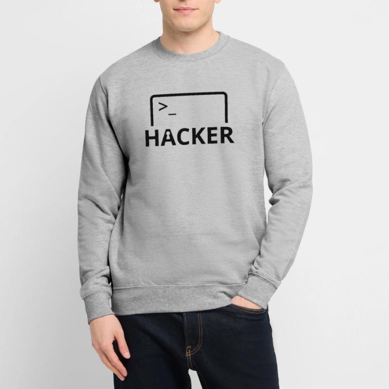 Hacker computer scientist computer programmer Unisex Sweatshirt