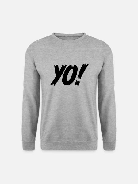YO! - Unisex Sweatshirt - salt & pepper