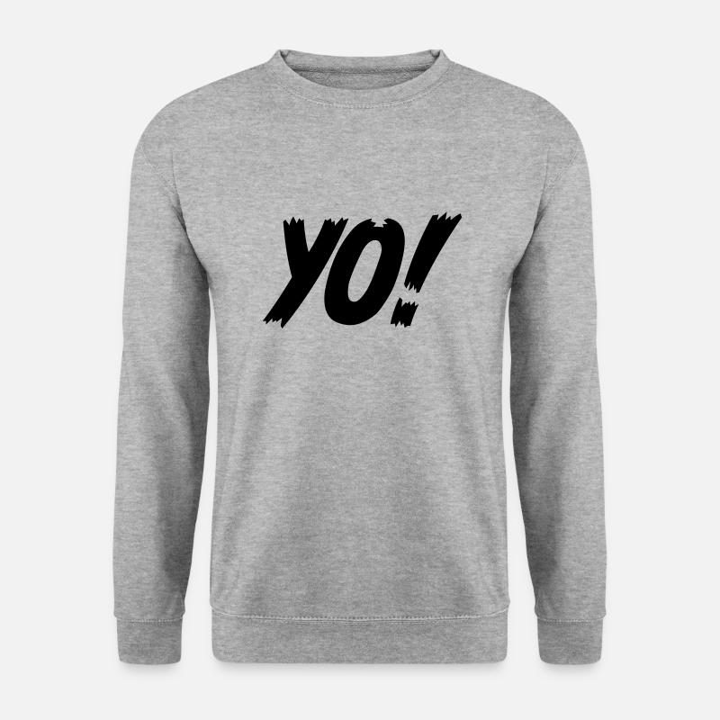 YO! - Unisex Sweatshirt - salt & pepper