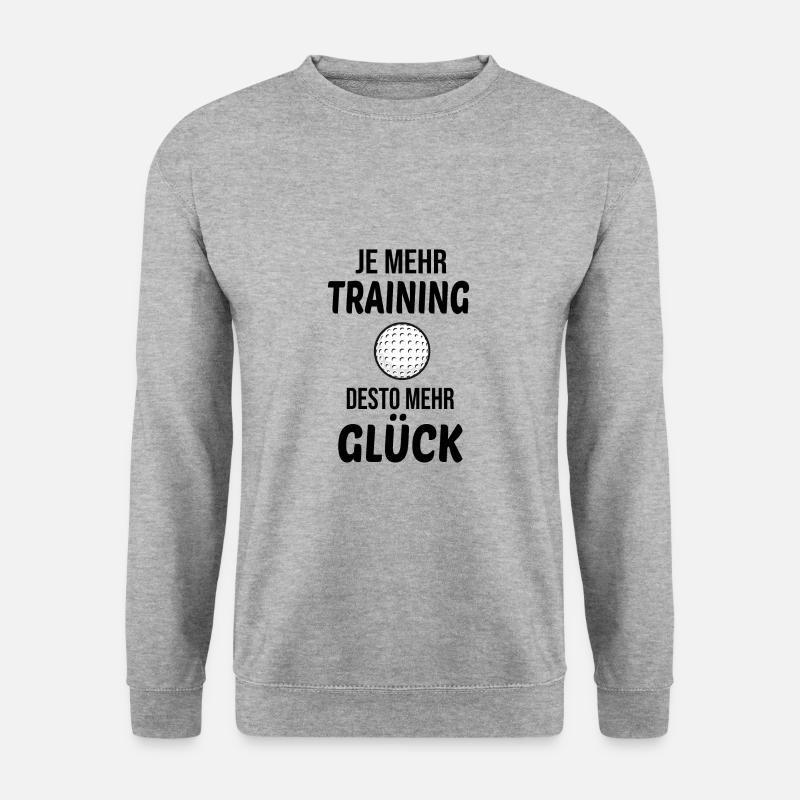 Golf Golfer Gift - Unisex Sweatshirt - salt & pepper