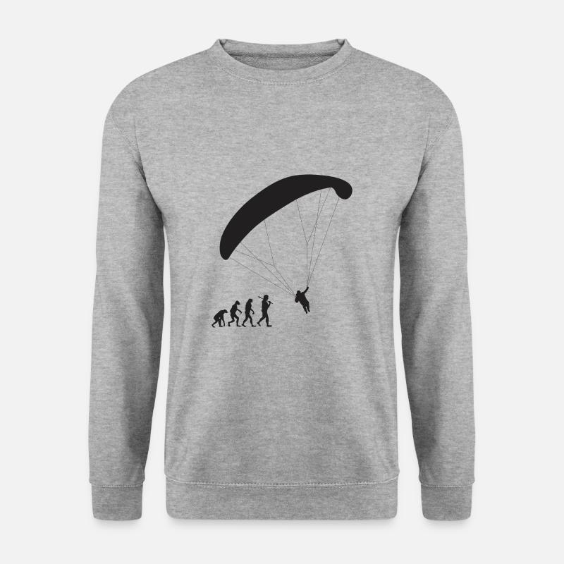 Parapente Evolution - Sweat-shirt Unisexe - gris chiné