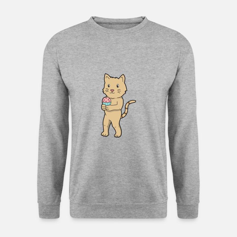 Cat cake - Unisex Sweatshirt - salt & pepper