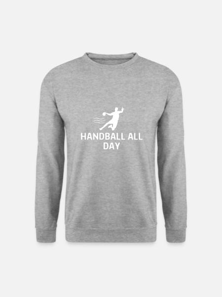 Handball Handball Player Saying Gift - Unisex Sweatshirt - salt & pepper