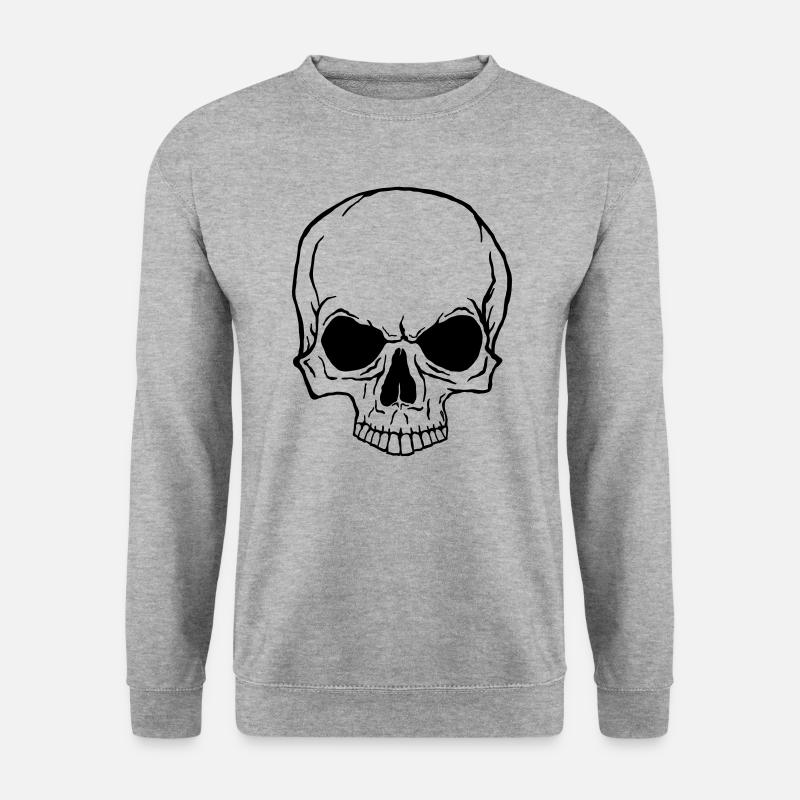Skull - Unisex Sweatshirt - salt & pepper