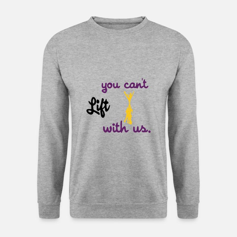 cheerleader - Unisex Pullover - Weißgrau meliert