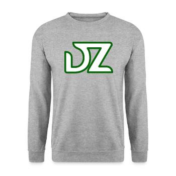 DZ Algérie - Sweat-shirt Unisexe - gris chiné - Devant - Alina (178cm) & Michal (187cm)