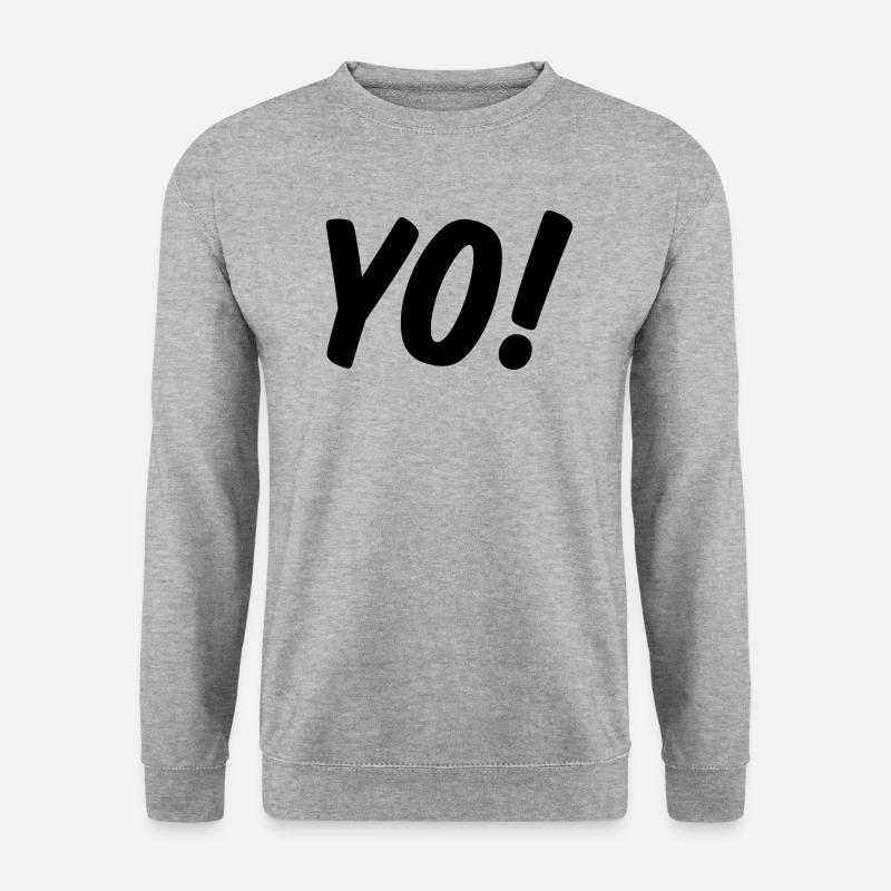 YO - Unisex Sweatshirt - salt & pepper