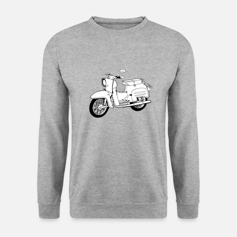 Simson swallow - Unisex Sweatshirt - salt & pepper