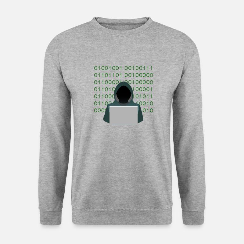 hacker - Unisex Sweatshirt - salt & pepper