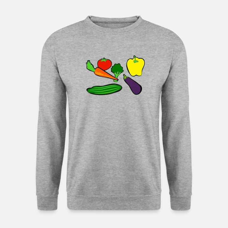 vegetables - Unisex Sweatshirt - salt & pepper