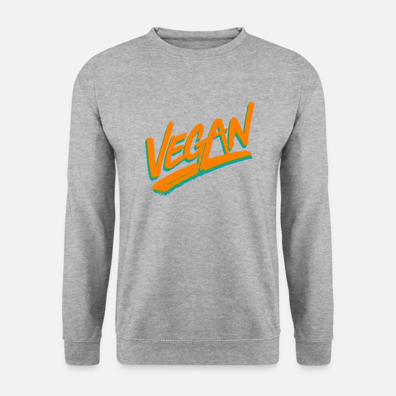 Vegan - Unisex Sweatshirt - salt & pepper