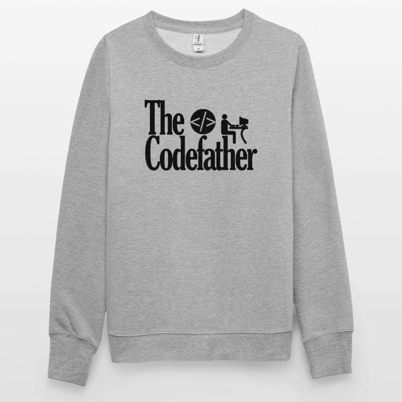 The Codefather Coding Programmer Godfather Parrain Sweat-shirt Unisexe
