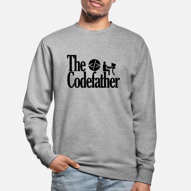 The Codefather Coding Programmieren Godfather Pate Unisex Pullover